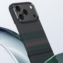 iphone 17 pro deklas juodas - Benks "Magnetic Armor Air Aurora Kevlar 600D Case for Samsung Galaxy S25 Ultra" Juodas (Black) - 5 nuotrauka