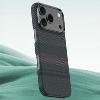 iphone 17 pro deklas juodas - Benks "Magnetic Armor Air Aurora Kevlar 600D Case for Samsung Galaxy S25 Ultra" Juodas (Black) - 8 nuotrauka