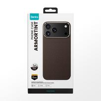 benks armor 17 pro - Benks Magnetic Armor Tint Kevlar 1000D Dėklas Apple iPhone 17 Pro - Aukso (Gold) - 2 nuotrauka