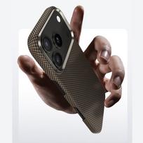 benks armor 17 pro - Benks Magnetic Armor Tint Kevlar 1000D Dėklas Apple iPhone 17 Pro - Aukso (Gold) - 4 nuotrauka