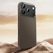 benks armor 17 pro - Benks Magnetic Armor Tint Kevlar 1000D Dėklas Apple iPhone 17 Pro - Aukso (Gold) - 7 nuotrauka