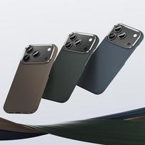 benks armor 17 pro - Benks Magnetic Armor Tint Kevlar 1000D Dėklas Apple iPhone 17 Pro - Aukso (Gold) - 8 nuotrauka
