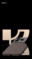 armor 17 pro - Benks "Magnetic Armor Air Armor Grid Kevlar Case Metal Frame 600D" Apple iPhone 17 Pro Max Auksinis (Gold) - 7 nuotrauka
