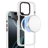 iphone 15 pro max deklas apple - Liavec Hybrid Magsafe Clear dėklas skirtas Apple iPhone 15 Pro Max - 3 nuotrauka