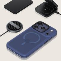armor 17 pro - Benks Magnetic Lucid Armor dėklas Apple iPhone 17 Pro Mėlynas (Blue) - 8 nuotrauka