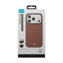 iphone telefonas iphone - Benks Magnetic Armor Pro Armor Grid Kevlar Case Metal Frame 600D (YB70) Apple iPhone 17 Pro Max Oranžinis (Orange) - 2 nuotrauka