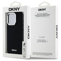 apple 15 pro max case - Karl Lagerfeld "Rhinestone Plate Metal Logo Case iPhone 15 Pro Max" Black - 2 nuotrauka