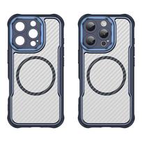 telefonu deklai iphone silikoniniai - Nillkin "Super Frosted Shield Pro" dėklas Apple iPhone 16 Mėlynas (Blue) - 9 nuotrauka