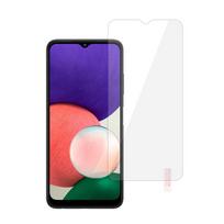 samsung a22 5g apsaugine plevele - Toptel Tempered Glass for Samsung Galaxy A22 5G Gold (Auksinis) - 5 nuotrauka