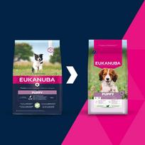 sunu maistas ryziai su eriena - Eukanuba Life Care Puppy Large Breed Lamb & Rice 3 kg - 2 nuotrauka