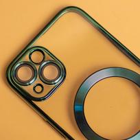 samsung a56 deklas - Telforceone "Chrome Mag" dėklas Samsung Galaxy A56 5G, Žalias (Green) - 3 nuotrauka