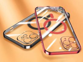 iphone 13 pro with magsafe - Tel Protect Magsafe Luxury dėklas skirtas Apple iPhone 13 Pro Raudona - 2 nuotrauka