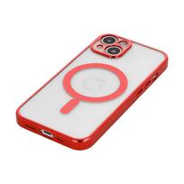 iphone 13 pro with magsafe - Tel Protect Magsafe Luxury dėklas skirtas Apple iPhone 13 Pro Raudona - 9 nuotrauka