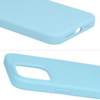 15 plus apple - Topt Silikoninis Lite dėklas skirtas Apple iPhone 15 Plus light mėlynos spalvos - 2 nuotrauka