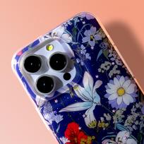 honor telefonai - Telforceone Glow Glam dėklas skirtas Honor 400 Lite - Mėlynas (Blue) - 3 nuotrauka