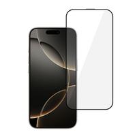 iphone 16 pro plevele - LCD apsauginis stikliukas 6D Apple iPhone 16 Pro Max juodas - 8 nuotrauka