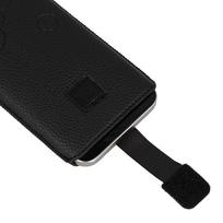 apple iphone 16 pro case - WONDER Deko Pouch Case XL iPhone 15/15 Pro/iPhone 16/16 Pro/Samsung S24/S24 Plus/S25/S25 Plus/A53/A55 5G Juodas (Black) - 4 nuotrauka