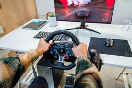 playstation 3 zaidimai ps3 - Logitech G29 Driving Force Vairas su Pedalais ir G435 Juodas (Black) - 2 nuotrauka