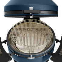 grilis - KAMADO BONO GRANDE EVO 25" 64 cm Mėlyna matinė (Matte Blue) - 13 nuotrauka