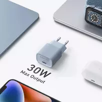 charger 30w - Anker 511 Nano 4 30W Sieninis Įkroviklis USB-C Juodas (Black) - 3 nuotrauka