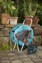 laistymo vezimeli - Gardena Hose Trolley AquaRoll M Easy Set 20m - 2 nuotrauka