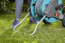 laistymo vezimeli - Gardena Hose Trolley AquaRoll M Easy Set 20m - 6 nuotrauka
