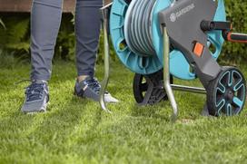 laistymo vezimeli - Gardena Hose Trolley AquaRoll M Easy Set 20m - 7 nuotrauka