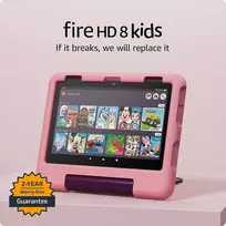amazon fire kids hd 8 - Amazon Fire HD 8 Kids 32GB (2024), Rožinė (Pink) - 5 nuotrauka