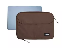 macbook deklas - Thule 5455 Lithos Sleeve 13 MacBook Nuanced Brown - 4 nuotrauka