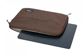 macbook deklas - Thule 5455 Lithos Sleeve 13 MacBook Nuanced Brown - 7 nuotrauka