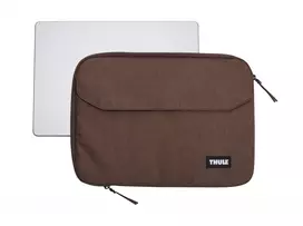 deklas macbook 14 pro - Thule 5457 Lithos Sleeve 14 MacBook Nuanced Brown - 4 nuotrauka