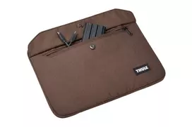 deklas macbook 14 pro - Thule 5457 Lithos Sleeve 14 MacBook Nuanced Brown - 5 nuotrauka