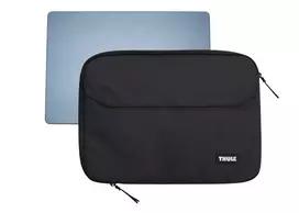 macbook deklas - Thule 5458 Lithos Sleeve 15 MacBook Black - 4 nuotrauka