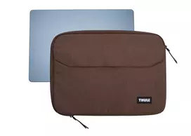 thule lithos - Thule 5459 Lithos Sleeve 15 MacBook Nuanced Brown - 4 nuotrauka