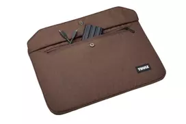 macbook deklas - Thule 5461 Lithos Sleeve 16 MacBook Nuanced Brown - 4 nuotrauka