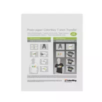 artus - ColorWay ART Photo Paper T-shirt transfer (white), 5 sheets, A4, 120 g/m² - 3 nuotrauka
