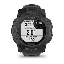 instinct 3 50mm - Garmin Instinct 3 50mm Solar Tactical Black (Juodas) - 3 nuotrauka