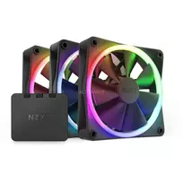 korpuso ausintuvai rgb - NZXT F120 RGB 3-Pack + Controller - 5 nuotrauka