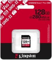 kingston canvas react plus 512gb - Kingston Canvas React Plus 128GB SDXC UHS-II V60 + SD Adapter - 6 nuotrauka