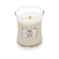 woodwick 453 zvakes - WoodWick White Teak Scented Candle kvapioji žvakė, 453.6 g - 3 nuotrauka