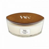 woodwick 453 zvakes - WoodWick White Teak Scented Candle kvapioji žvakė, 453.6 g - 5 nuotrauka