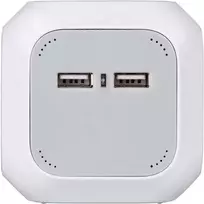 brennenstuhl buitinis ilgintuvas - Brennenstuhl ALEA-Power USB Charger Socket Block 4way 1.4m White - 3 nuotrauka