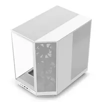 nzxt korpusas - Nzxt H6 Flow White - 2 nuotrauka