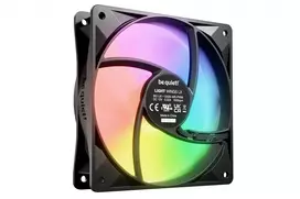 korpusas be quiet! - be quiet! LIGHT WINGS LX 120mm PWM Juodas (Black) - 5 nuotrauka
