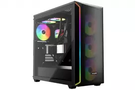 korpusas be quiet! - be quiet! LIGHT WINGS LX 120mm PWM Juodas (Black) - 7 nuotrauka