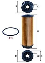 filtras - Alyvos filtras KNECHT OX1146D - 2 nuotrauka