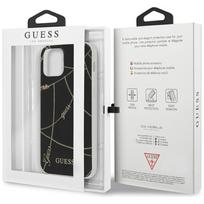 telefonas iphone pro max 12 - Guess Gold Chain Collection Back Case For Apple iPhone 12 Pro Max Black - 2 nuotrauka