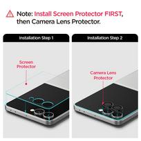 *8 2 - Spigen Glas.tR EZ Fit Samsung Galaxy Z Flip 7 Clear 2-pack - 8 nuotrauka