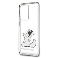 samsung s20 skaidrus deklas - Karl Lagerfeld "KLHCS69CFNRC Choupette Fun Case Galaxy S20 Ultra" Transparent - 6 nuotrauka