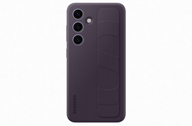 telefonas galaxy s24 - Samsung "Standing Grip Case For Galaxy S24" Dark Violet (EF-GS921CEEGWW) - 2 nuotrauka